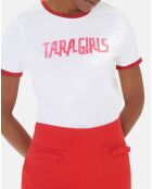 T-Shirt Taragirls blanc